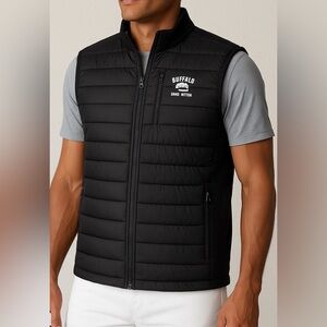 Buffalo David Bitton Black Puffer Vest